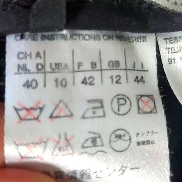 MAXMARA WEEKEND‎ WOOL PANTS Size 10 CAREER OFFICE - Picture 6 of 7